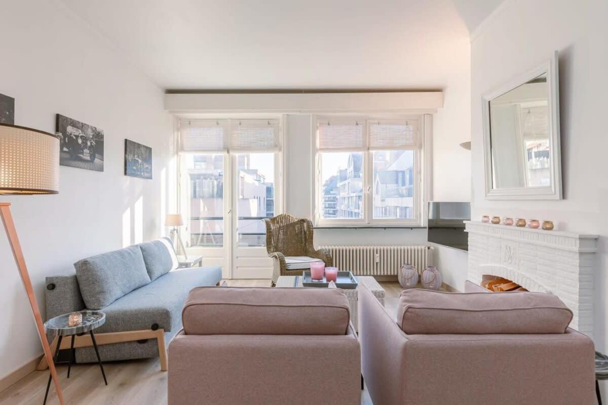 Huswell - Beautiful And Spacious Studio With Side Seaview Knokke-Heist Exterior foto