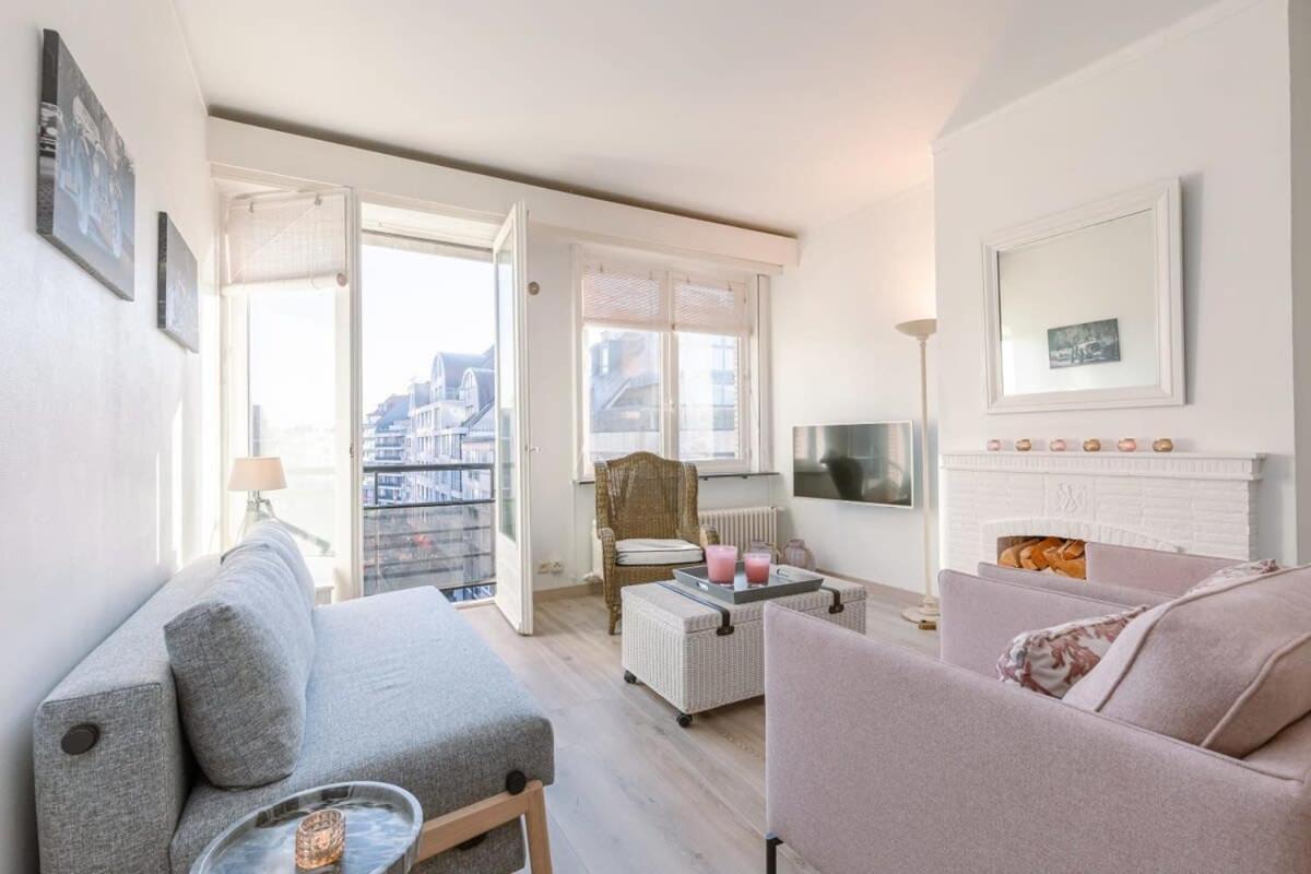 Huswell - Beautiful And Spacious Studio With Side Seaview Knokke-Heist Exterior foto